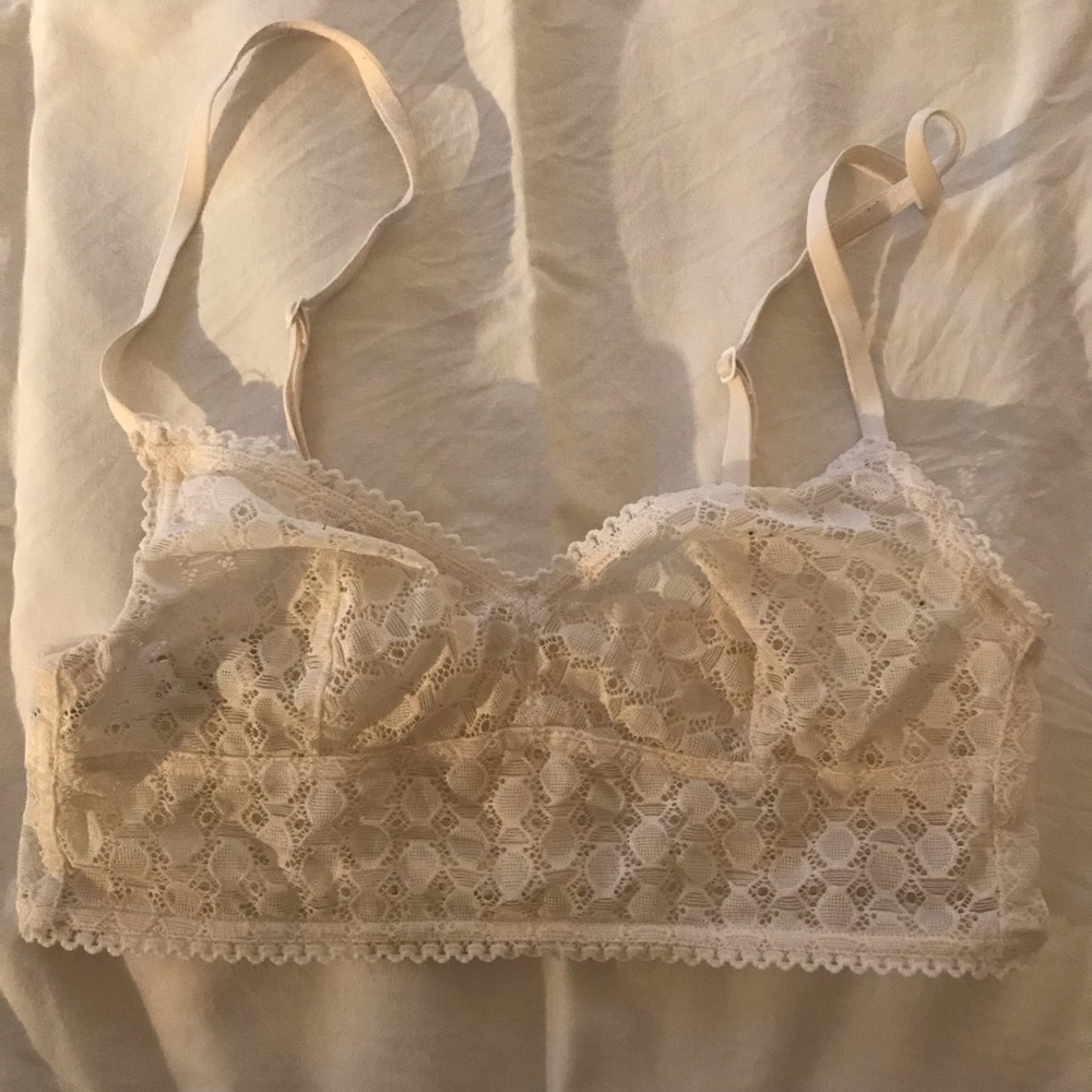 🐙4 for $20🐙 Gap Body Lace Bralette White Lace XS